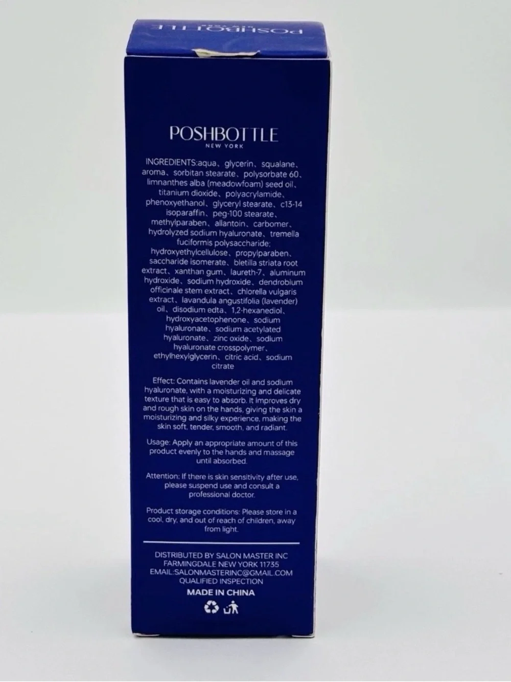 POSHBOTTLE Lavender Hand & Body NIB 3.52 oz